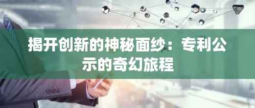 揭开创新的神秘面纱：专利公示的奇幻旅程