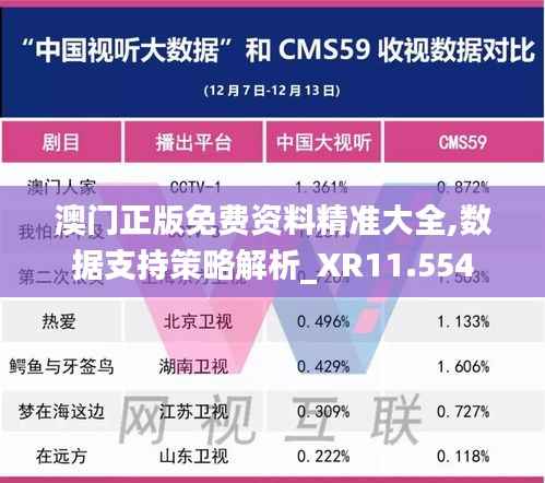 澳门正版免费资料精准大全,数据支持策略解析_XR11.554