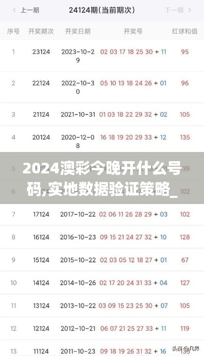 2024澳彩今晚开什么号码,实地数据验证策略_LE版7.535