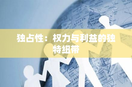 独占性:权力与利益的独特纽带