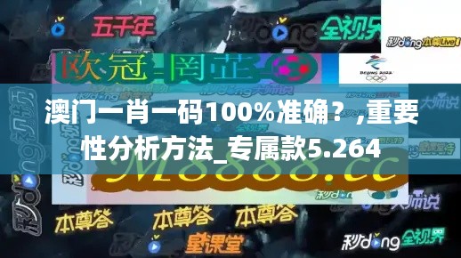 澳门一肖一码100%准确?,重要性分析方法_专属款5.264