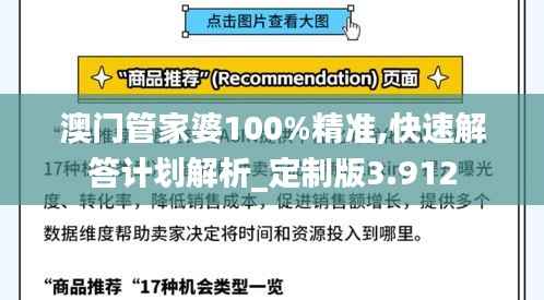 澳门管家婆100%精准,快速解答计划解析_定制版3.912