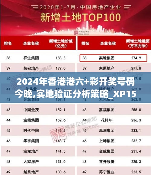 2024年香港港六+彩开奖号码今晚,实地验证分析策略_XP15.542