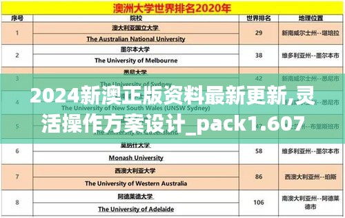 2024新澳正版资料最新更新,灵活操作方案设计_pack1.607