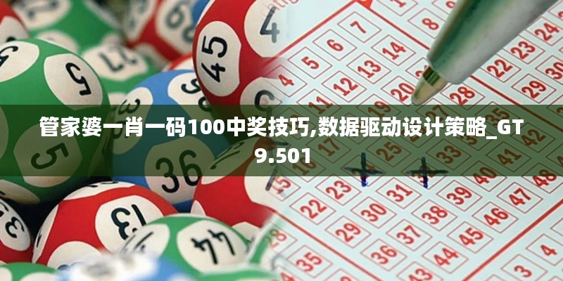 管家婆一肖一码100中奖技巧,数据驱动设计策略_GT9.501