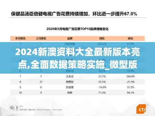 2024新澳资料大全最新版本亮点,全面数据策略实施_微型版9.484