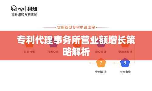 专利代理事务所营业额增长策略解析