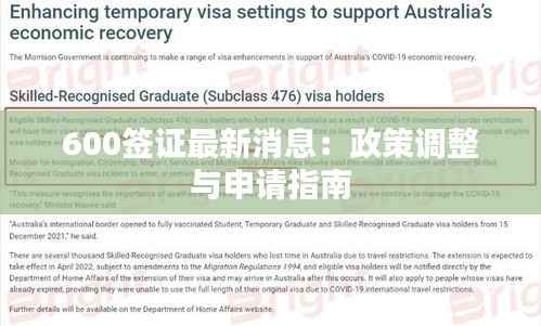 600签证最新消息：政策调整与申请指南