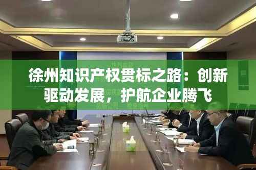 徐州知识产权贯标之路:创新驱动发展,护航企业腾飞