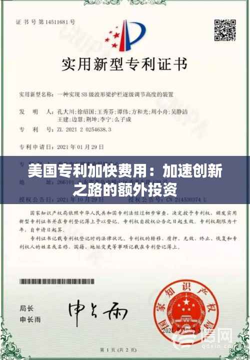 美国专利加快费用：加速创新之路的额外投资