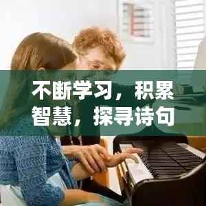 不断学习，积累智慧，探寻诗句的魅力与智慧
