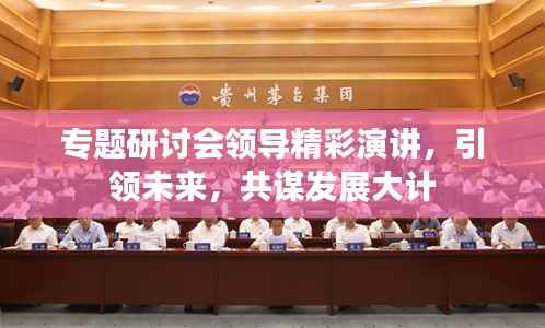 专题研讨会领导精彩演讲，引领未来，共谋发展大计