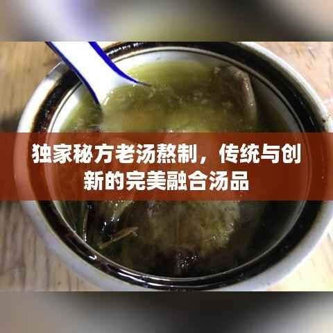 独家秘方老汤熬制，传统与创新的完美融合汤品