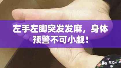 左手左脚突发发麻,身体预警不可小觑!