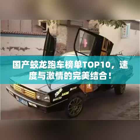 国产蛟龙跑车榜单TOP10，速度与激情的完美结合！