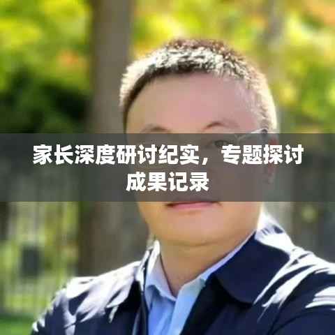 家长深度研讨纪实，专题探讨成果记录