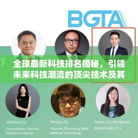 全球最新科技排名揭秘,引领未来科技潮流的顶尖技术及其影响力不容小觑