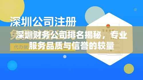 深圳财务公司排名揭秘，专业服务品质与信誉的较量