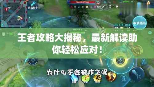 王者攻略大揭秘，最新解读助你轻松应对！