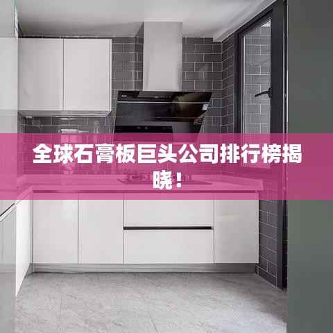 全球石膏板巨头公司排行榜揭晓！